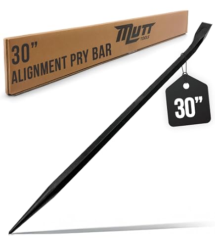 Barre De Levier Ronde ZHAUTO - 7/8 Pouce X 30 Pouces - Pour Alignement Et Démontage