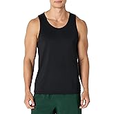 Amazon Essentials Men's Quick Dry Tech Stretch Active Sleeveless Tank Top Workout Shirt