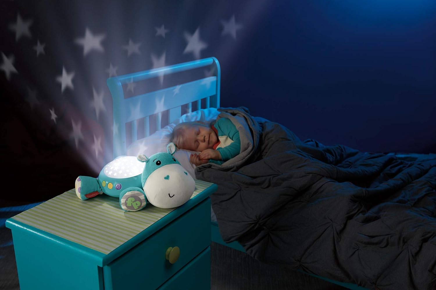 fisher price hippo night light