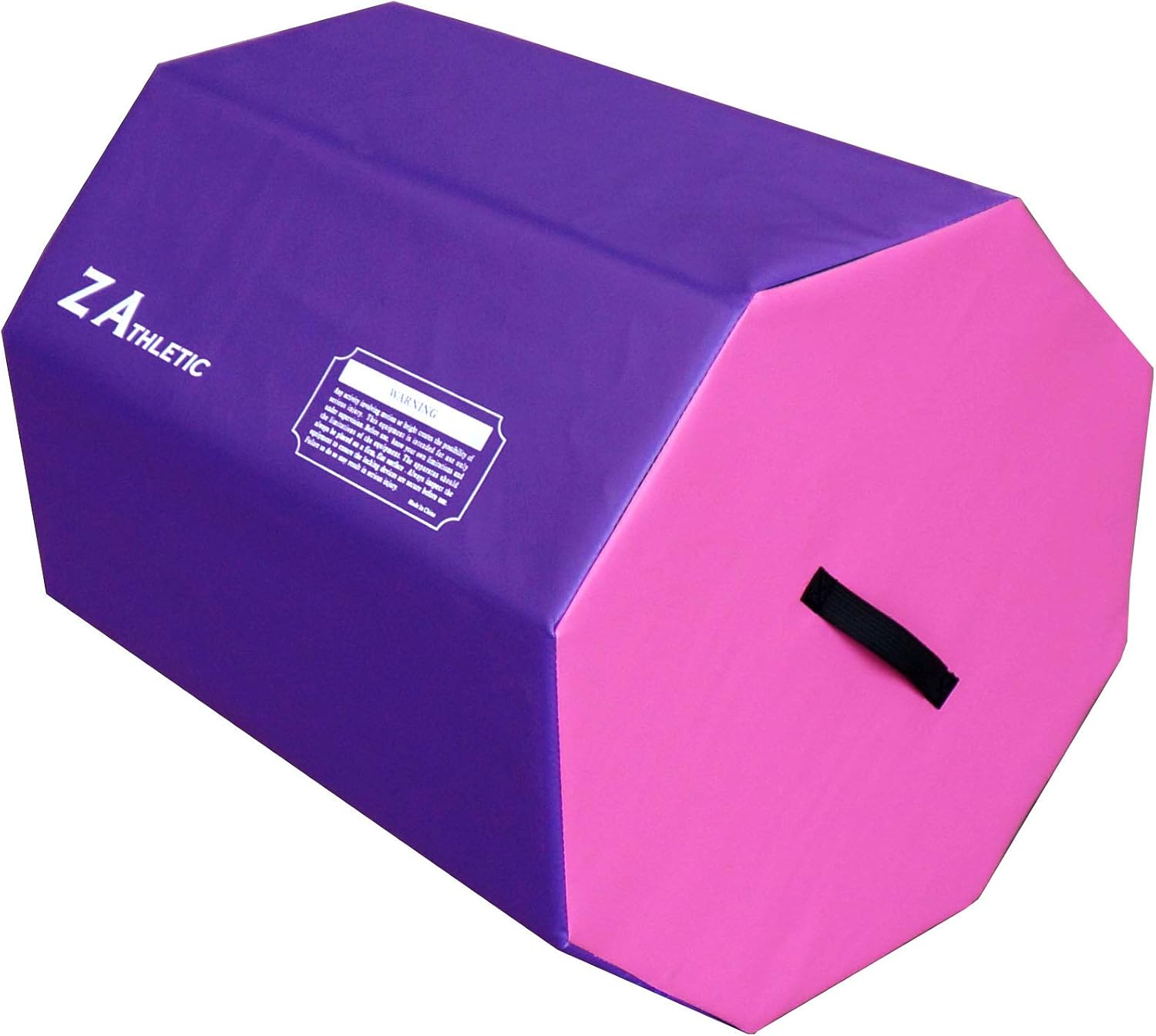 Z ATHLETIC Octagon Mat for Gymnastics, Tumbling, Cheerleading (Pink and Black) : Sports & Outdoors