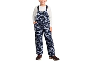 Arctic Hero Kids Snow Bibs - Boys and Girls Weatherproof Insulated Bibs Snow Pants Waterproof Overalls (Sizes 2T-18)