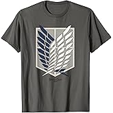 Attack on Titan Scout Regiment Shield AOT Anime T-Shirt