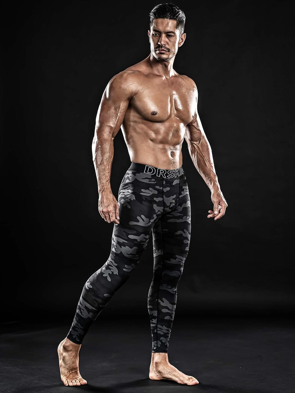 DRSKIN 1, 2 or 3 Pack Men’s Compression Pants Dry Sports Baselayer Running Workout Tights Leggings Yoga Thermal : Clothing