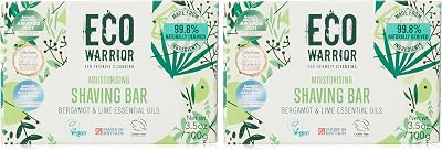 Little Soap Eco Warrior Shaving Soap Bar Vegan Cruelty Free 100g