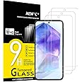 NEW'C 3 Pack Designed for Samsung Galaxy A55 5G Screen Protector Tempered Glass,Case Friendly Scratch-proof, Bubble Free, Ultra Resistant
