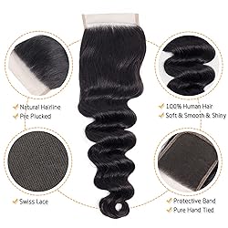 QTHAIR 14A Grade Transparent Hd Lace Closure