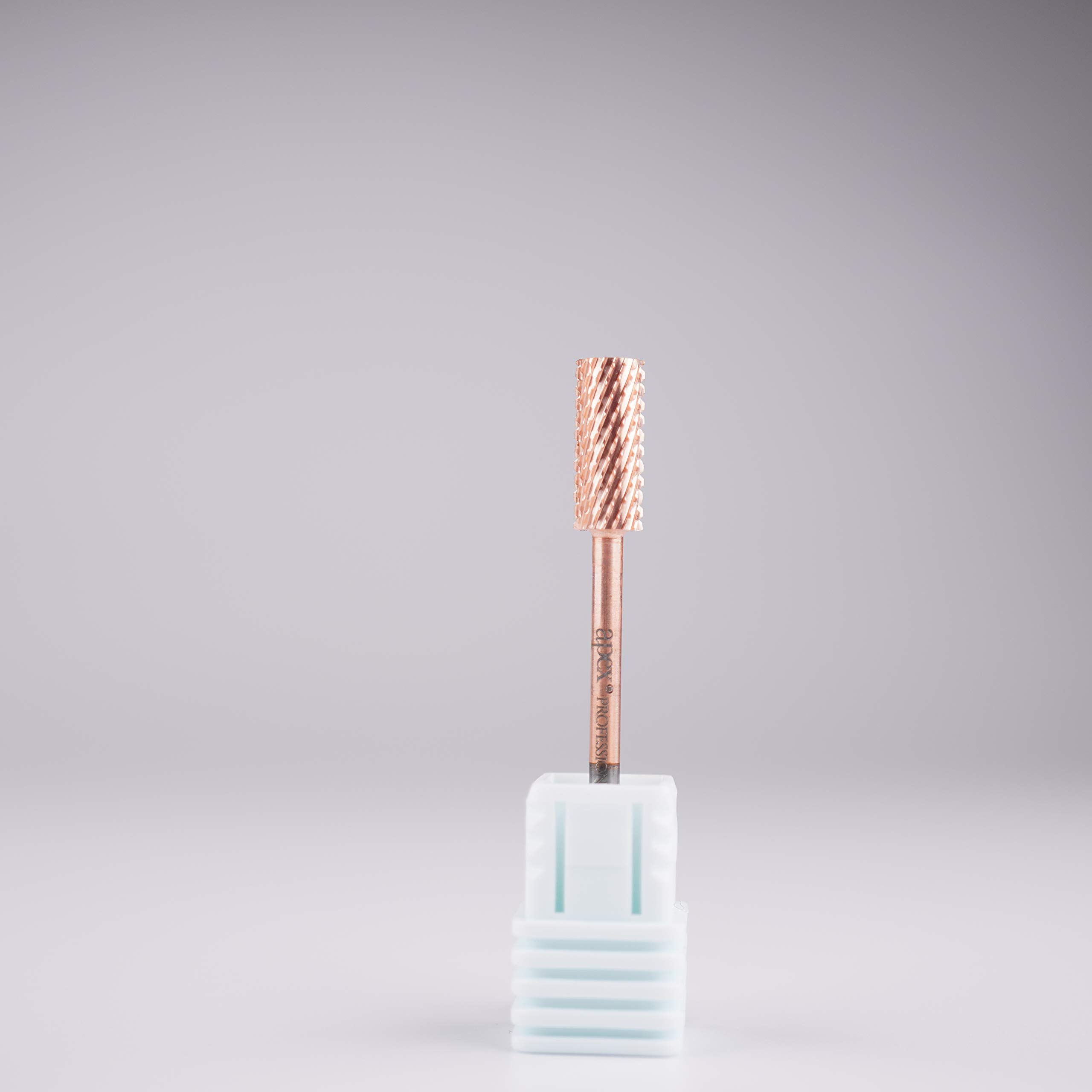 New* Apex® Professional Tungsten Carbide Electric Nail Drill Bit 3/32 inch, 2.35mm Shank for Gels, Acrylics, Nail Art, Manicure, Pedicure, Salon Professional Nails (Small Barrel) (Extra Coarse)