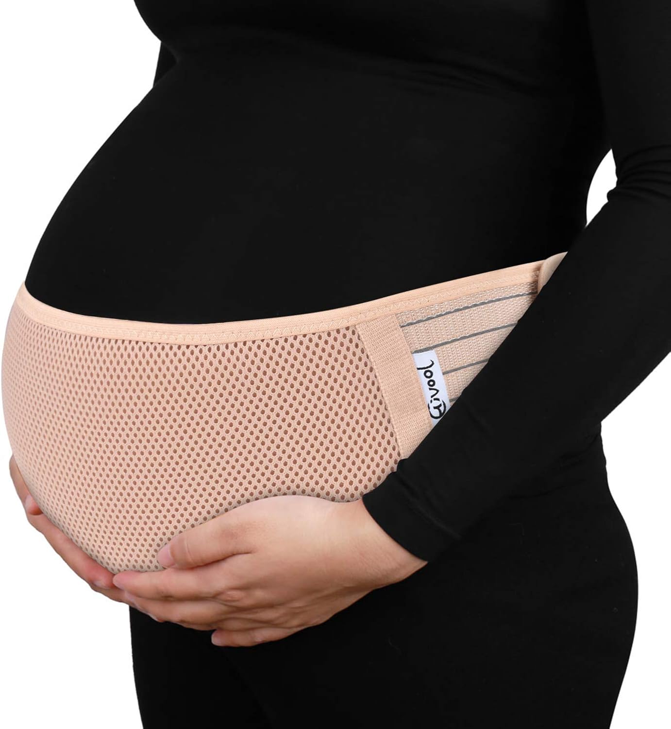 Hivool Upgrade Plus Cotton Maternity Belt Pregnancy Support Belt Belly