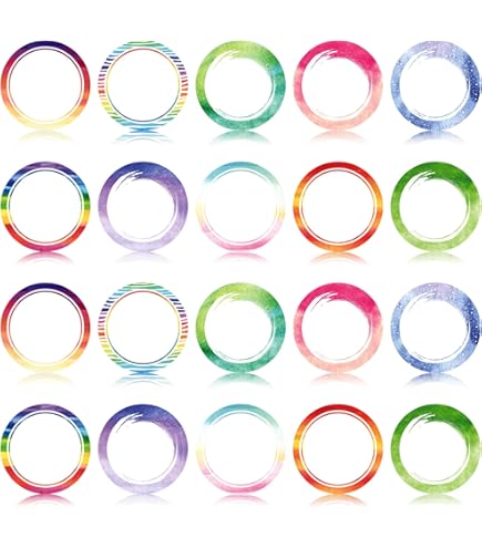 TREND Color Harmony Circles Mini Accents - 36 Count 3-inch Teaching Aids