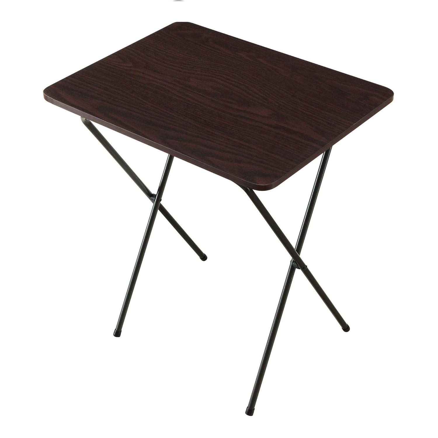 RealOne Wood Folding TV Tray Table MultiPurpose Sturdy Durable Bedside