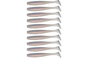 6TH SENSE - Divine Swimbait Series - Soft Plastic Swimbait and Trailer - Bass Fishing Lure - Multiple Sizes and Color Variations