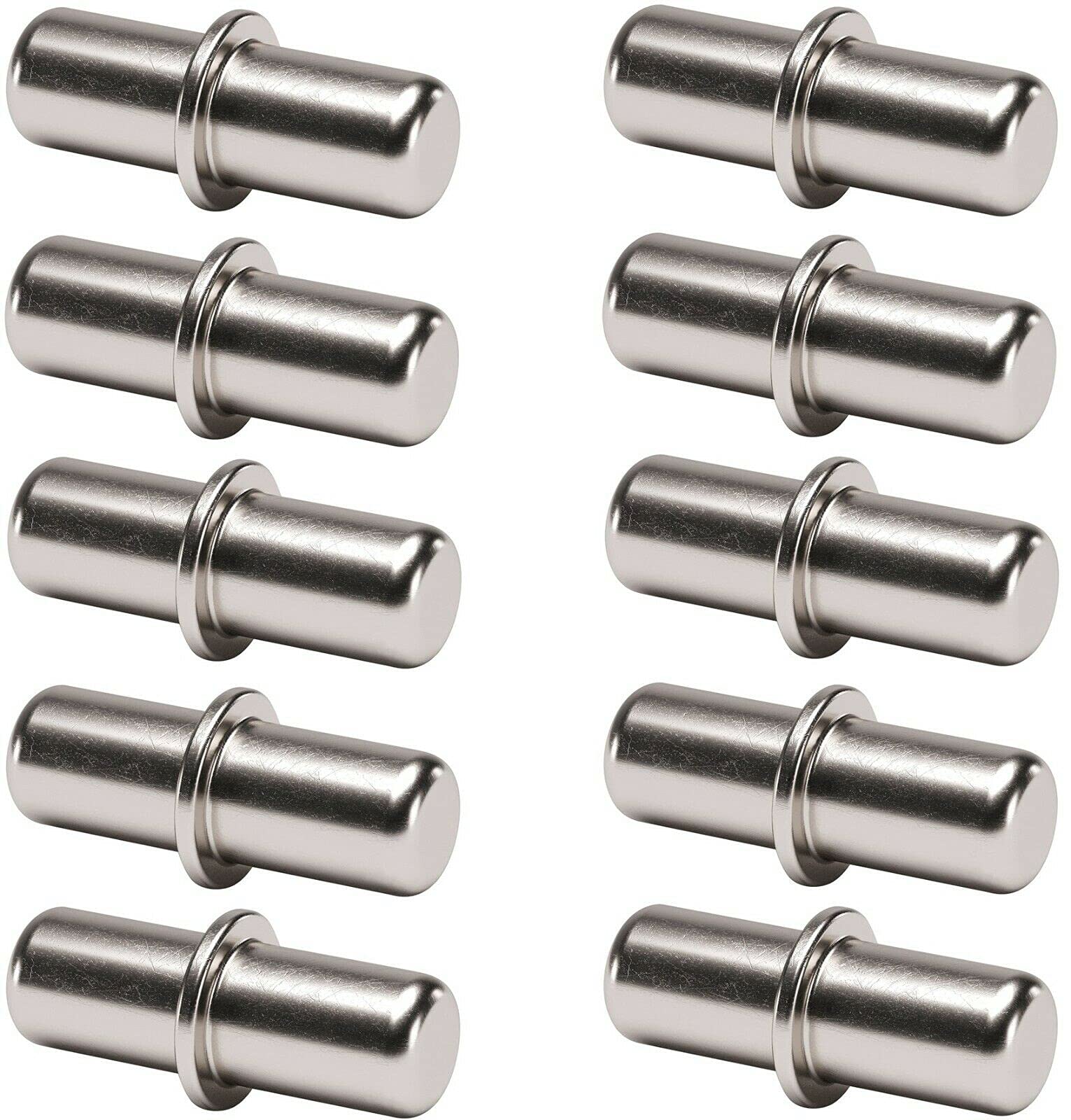 cyclingcolors 10x Bodenträger 10 x Shelf Supports, 3 mm, Silver, Durchmesser 3mm