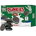 ChocZero Mint Creme Chocolate Sandwich Cookies, Gluten Free, No Added Sugar, High in Fiber, Keto Friendly Dunkies (1 Box, 9oz)