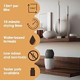 Furniture Clinic Wood Stain Grey 2.5L Water Based Fast Dry view 5
