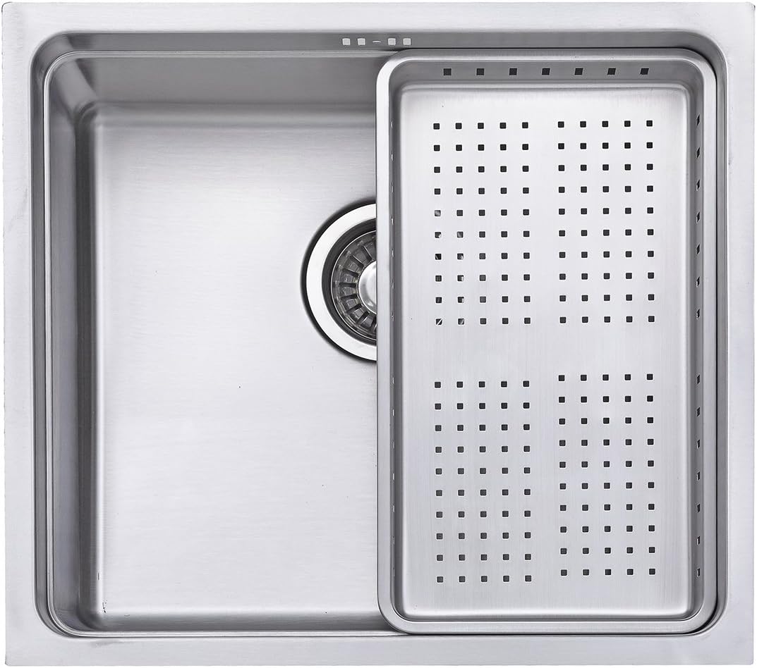 JASS FERRY Undermount Stainless Steel Sink Kitchen Strainer Dish