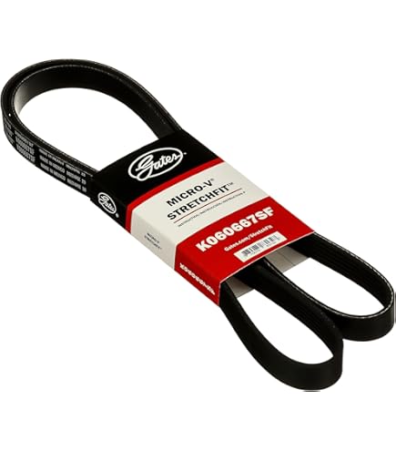 Amazon.com: Gates K040337SF Stretch Fit Micro-V Serpentine Drive 