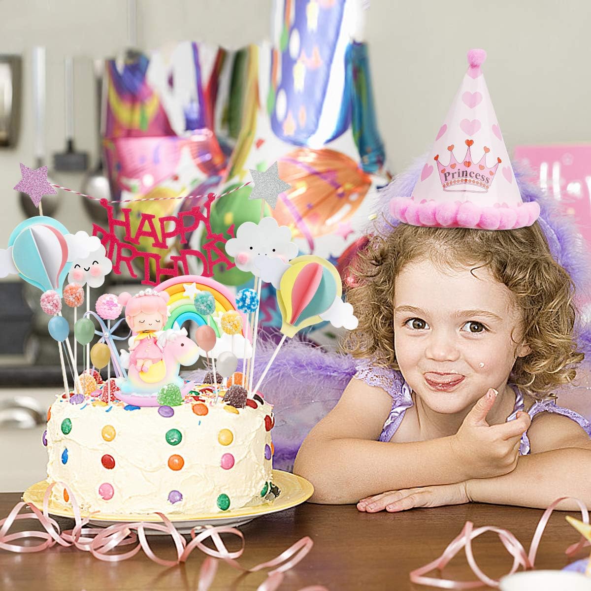 Decorazioni Torta Compleanno - 7 Pezzi Cake Topper, Perfect Per Feste E Bambini - Foto 6