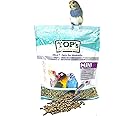 TOP's Parrot Food Mini Pellets Bird Food for Budgies, Cockatiels, Parrotlets, Lovebirds, Parakeets - Non-GMO, Peanut Soy & Corn Free, USDA Organic Certified - 4LBS