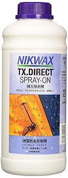 【クリックで詳細表示】NIKWAX(ニクワックス) TX ダイレクトスプレー詰替 1L BE573 【撥水剤】