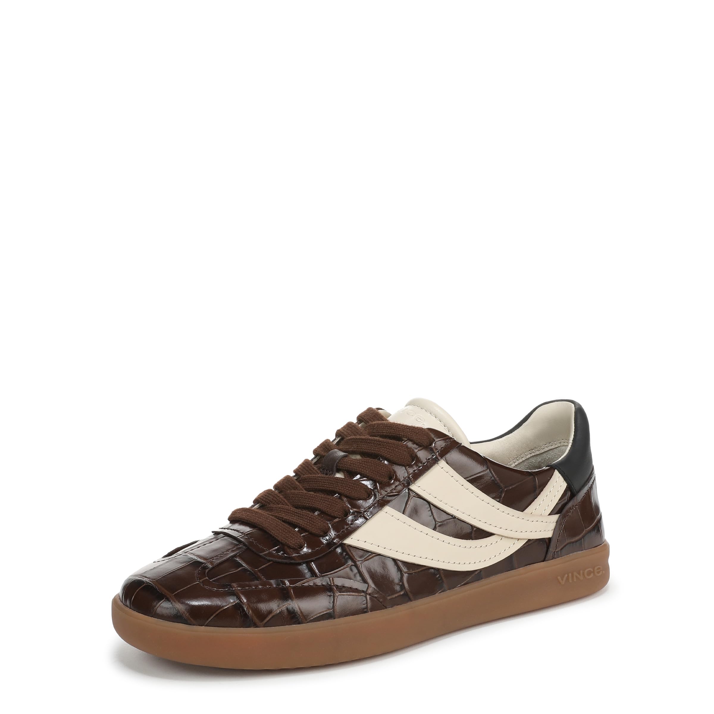 Vince Womens Oasis-W Sneaker Cacao Brown Leather 5 M