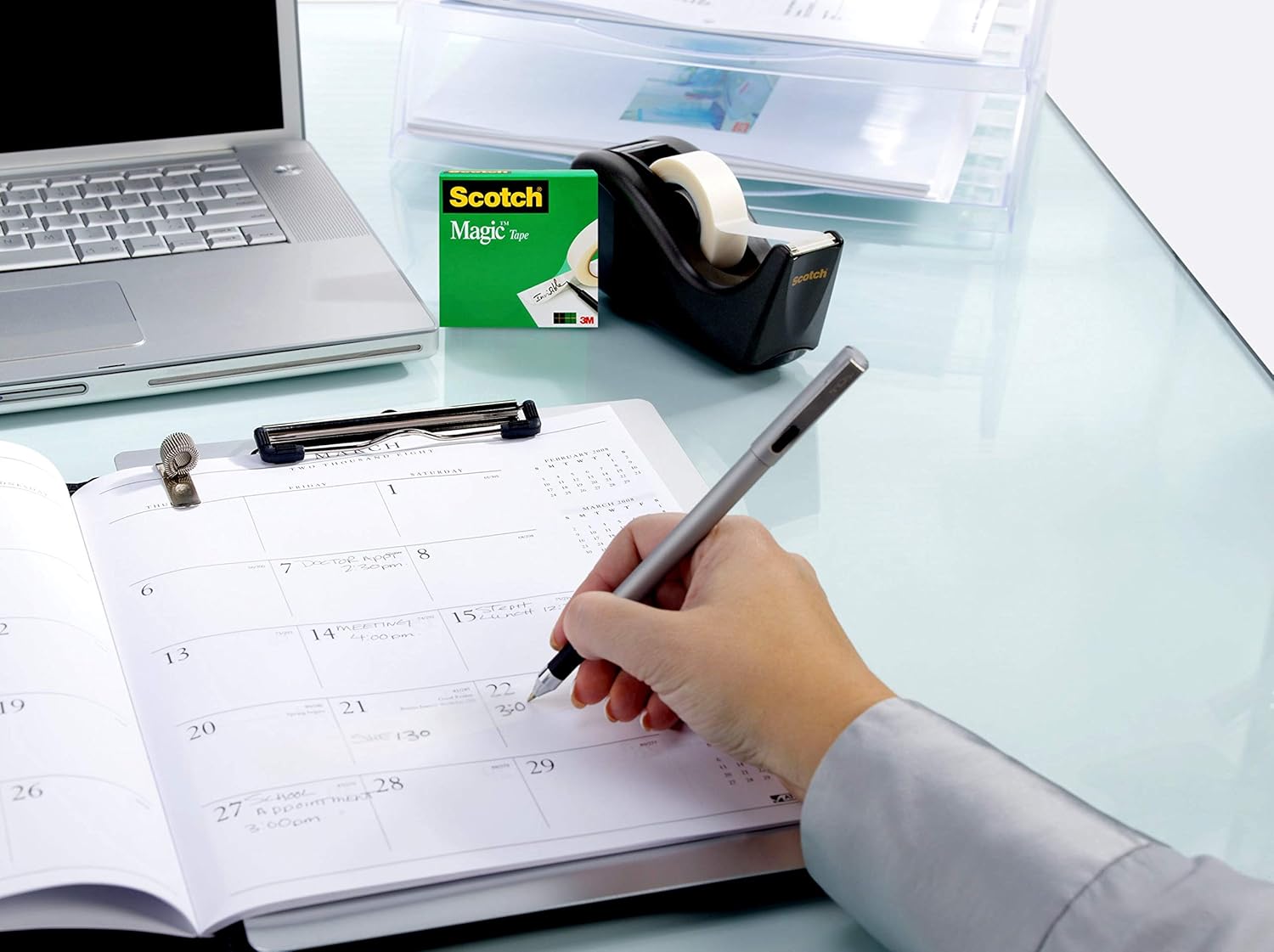 Scotch Magic Tape, 16 Rolls, Numerous Applications, Invisible, Engineered for Repairing, 3/4 x 1000 Inches, Boxed (810K16 ) : Clear Tapes : Office Products