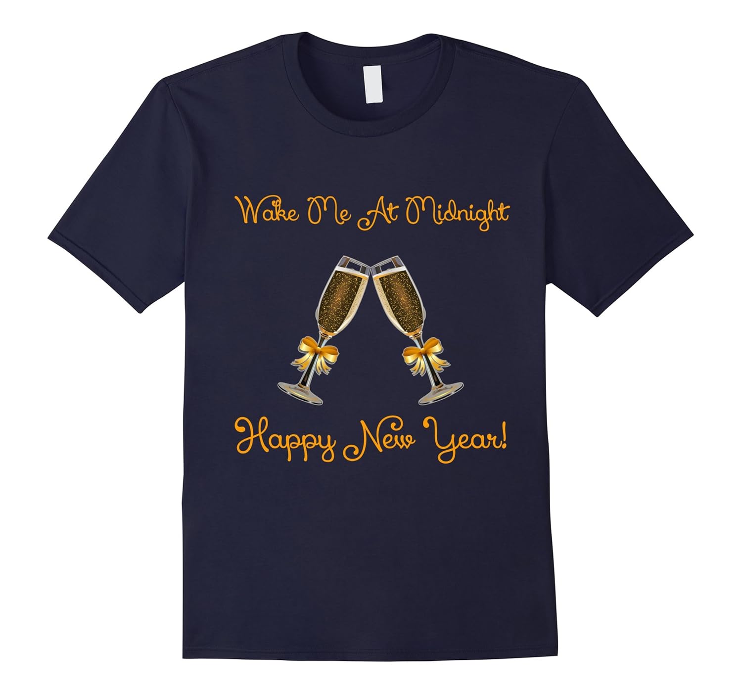 Wake Me At Midnight New Year's Eve Tired Funny Shirt-ANZ