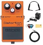 Boss DS-1 Distortion Bundle with Power