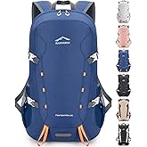 BAGPARKK Hiking Backpack,Large 35L Travel Backpacks for Men Women,Water Resistant Ultra Lightweight Foldable Packable Camping Daypack for Outdoor Sports