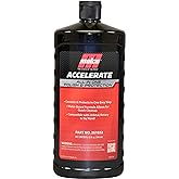 Malco Accelerate All-in-One Polish & Protection - One-Step Car Polishing Compound Designed to Remove Light to Medium Paint Defects/Deep Glossy Finish with 90-Day Protection (261032)