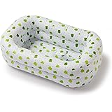 Mommy's Helper Inflatable Bath Tub Froggie Collection, White/Green, 6-24 Months