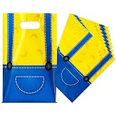 SALACOOL 30 Sets Yellow Goodie Bags,Gift Bags for Birthday Party Favors | Party Candy Bags, Gift Bags for Birthday Party Decorations,Halloween Party Favors,Christmas Party Supplies