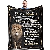 Gifts for Dad,Gifts for Dad from Daughter Son,Best Dad Ever Gifts,Dads Birthday Gifts Ideas,Father Birthday Gift Blanket 50"x60"