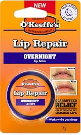O'Keeffe's Lip Repair SPF15 Lip Balm 4.2g & Lip Repair Overnight Twin Pack view 2