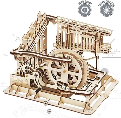 Amazon Co Jp 3d木製パズルローラーコースターメカニカルギアモデル Diyパズルおもちゃアセンブリモデルキットクラフトブレインティーザーゲームビルディングセット大人と子供のための最高のクリスマスの誕生日プレゼント おもちゃ