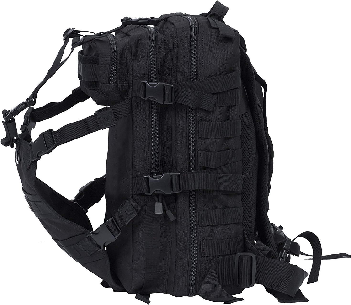 Seibertron Waterproof Large Capacity Molle Motorcycle Helmet Holder/Cycling Helmet Storage/Hiking Helmetcatch Bag/Backpack Also Fit Basketball Football Soccer Backpack Black: Sports & Outdoors