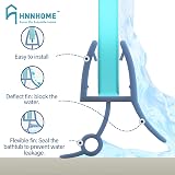 HNNHOME Bath Shower Screen Door Seal Strip 4-6mm Glass up to 14mm Gap 870mm view 2