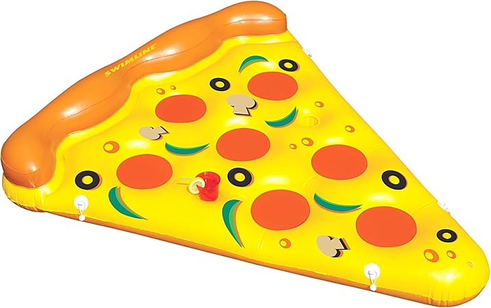 Swimline Inflatable Pizza Slice Pool 