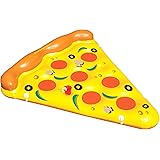 Swimline Inflatable Pizza Slice Pool Float, Multicolor