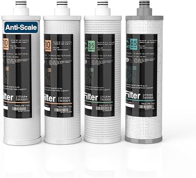 Frizzlife M3005 Replacement Filter Cartridge Set 4 Pack for SK99 SP99 NEW
