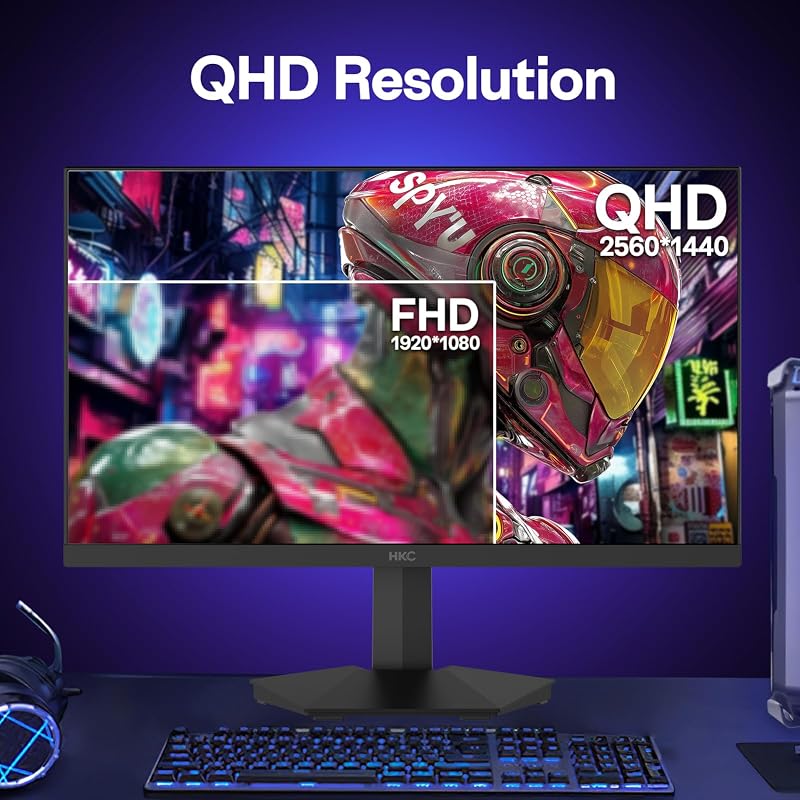 27 Pulgadas QHD Gaming Monitor 260Hz/275Hz（OC Fast IPS 1ms HDR400