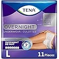 Tena Incontinence Underwear for Overnight, Unisex, Large, 11 Count