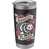 Feral Design Opossum Possum Stainless Steel Insulated Tumbler