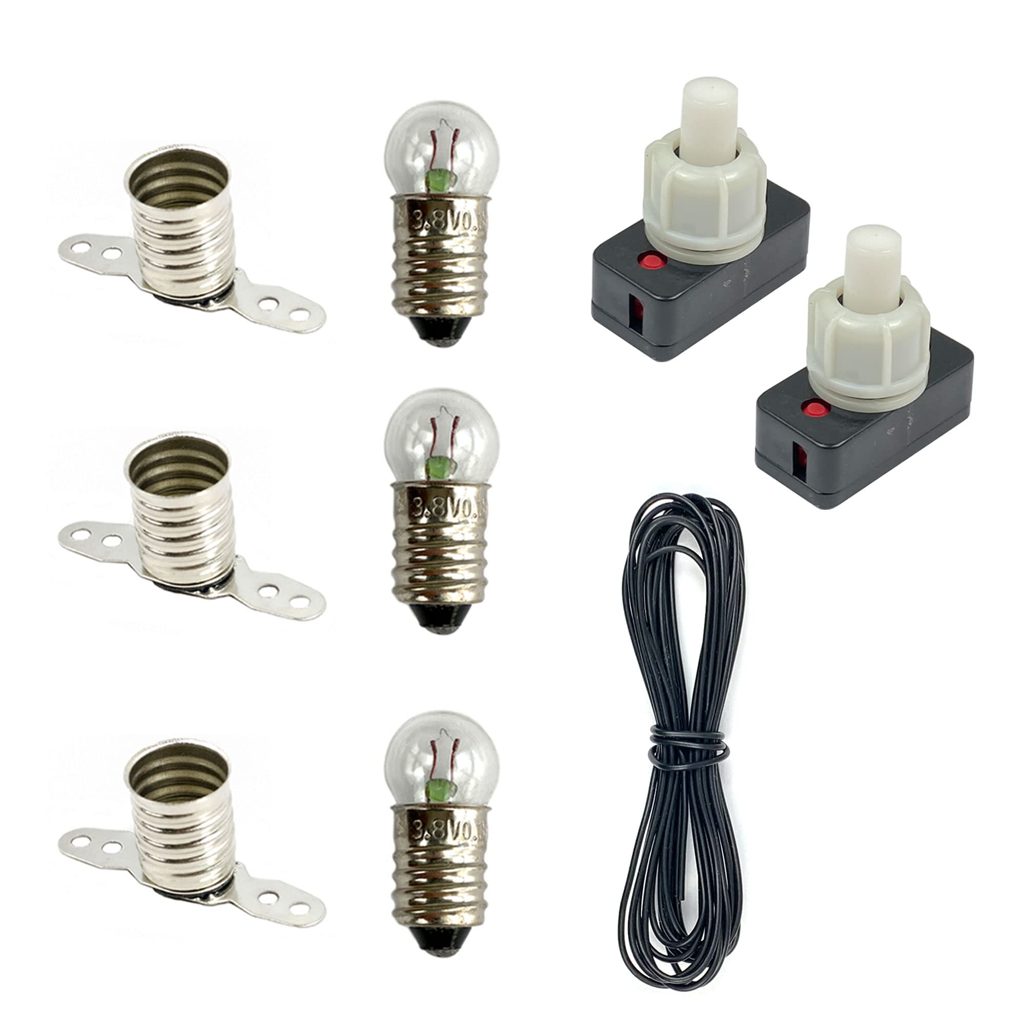 InputMakers - Basic Electric Circuit Set for Kids, Snap Circuits, Electronics Kit