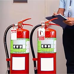 Bolexo Fire Extinguisher Tags with Adjustable Wire