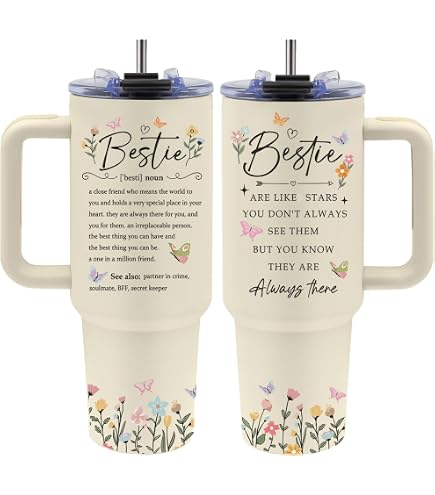 Tasse Isotherme Voyage 16 Oz 'Tu Es La Sœur Que Je Choisis' - Cadeau Meilleure Amie - Neuf