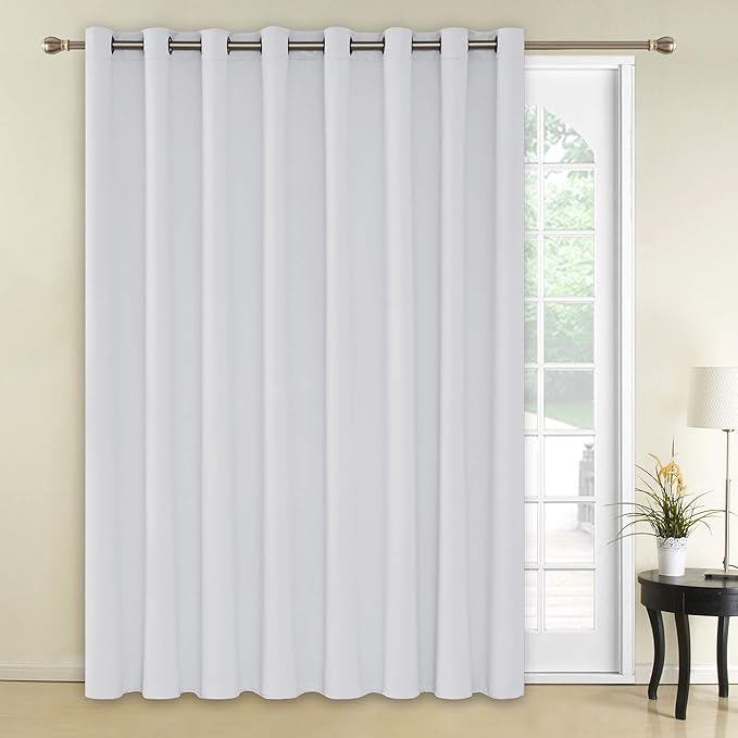 Deconovo Blackout Curtains Wide Window Curtains Room Darkening Drapes
