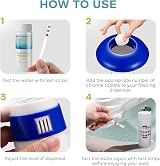 CUQOO Pure Splash 1kg Chlorine Tablets 4-in-1 Sanitiser Algaecide Clarifier view 5
