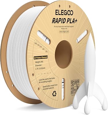 Filamento PLA+ de Alta Velocidad 1.75 1KG Blanco
