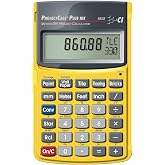 Calculated Industries 8528 ProjectCalc Plus MX Metric DIY Calculator | Built-in UK DIY project material solutions, metric and imperial, yellow