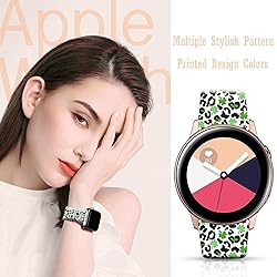 DOO UC Leopard Clover Watch Bands Compatible For